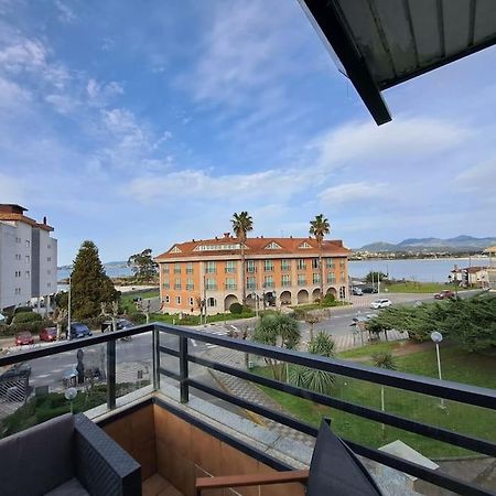 Baiona, Primera Linea De Playa Ladeira, Terraza. Exterior photo
